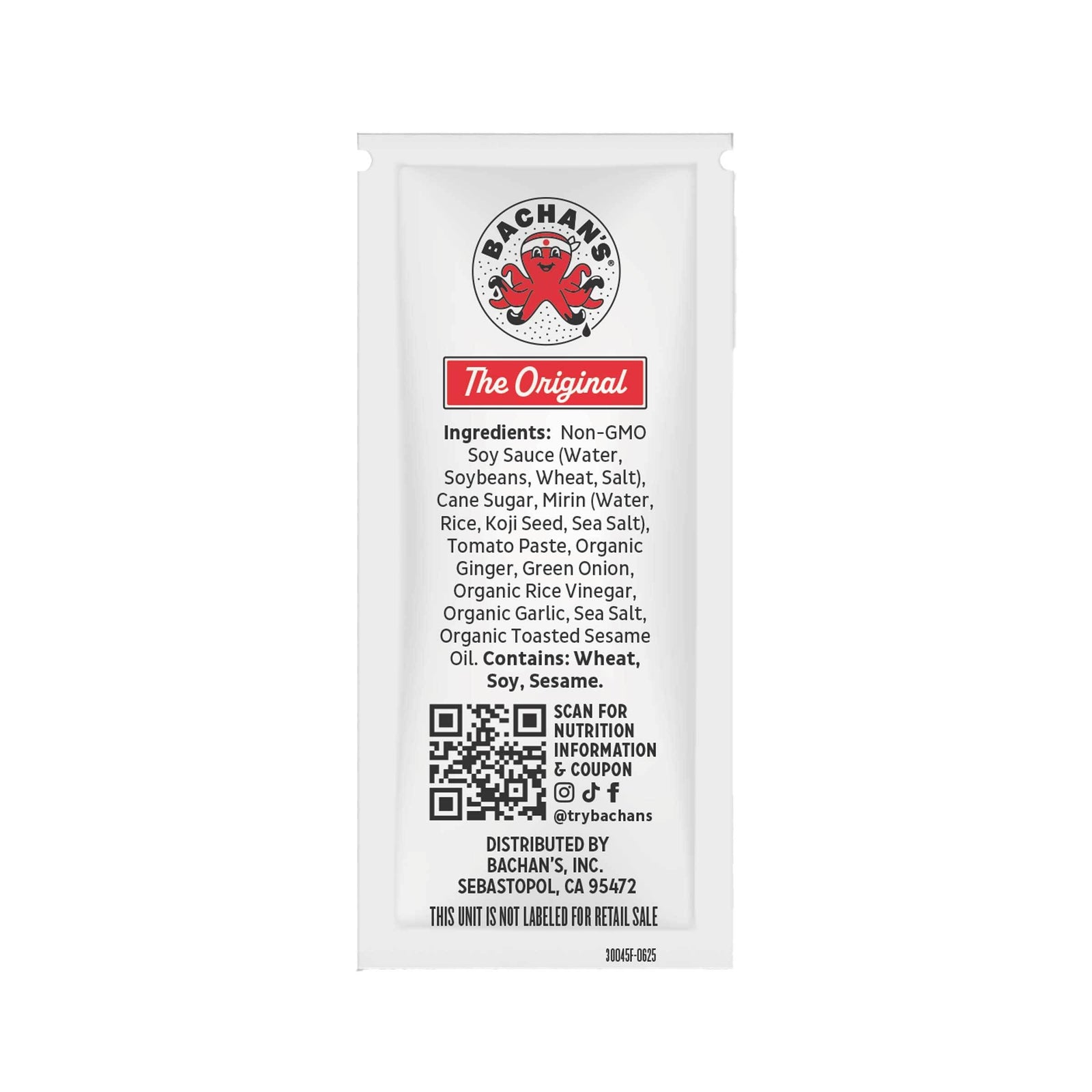 The Original Japanese BBQ Sauce, .35oz - Crafted Celebration Sauce Assortment